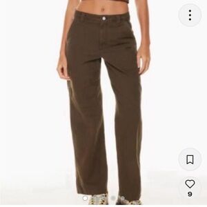 TNA Brown Cargo Jeans 10